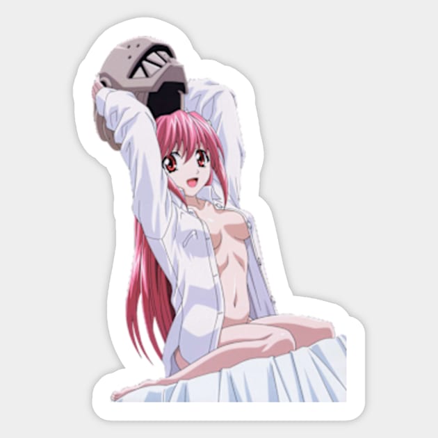 Lucy/Nyu Sticker by katelin1